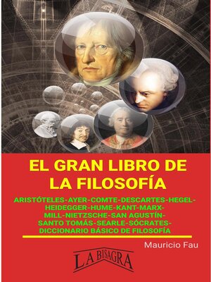 cover image of El Gran Libro de la Filosofía